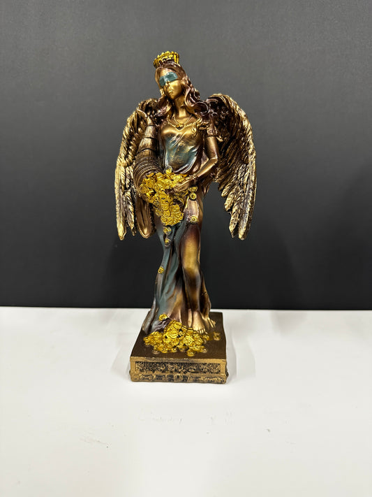 Diosa de la fortuna ( Verde ) 20 centímetros